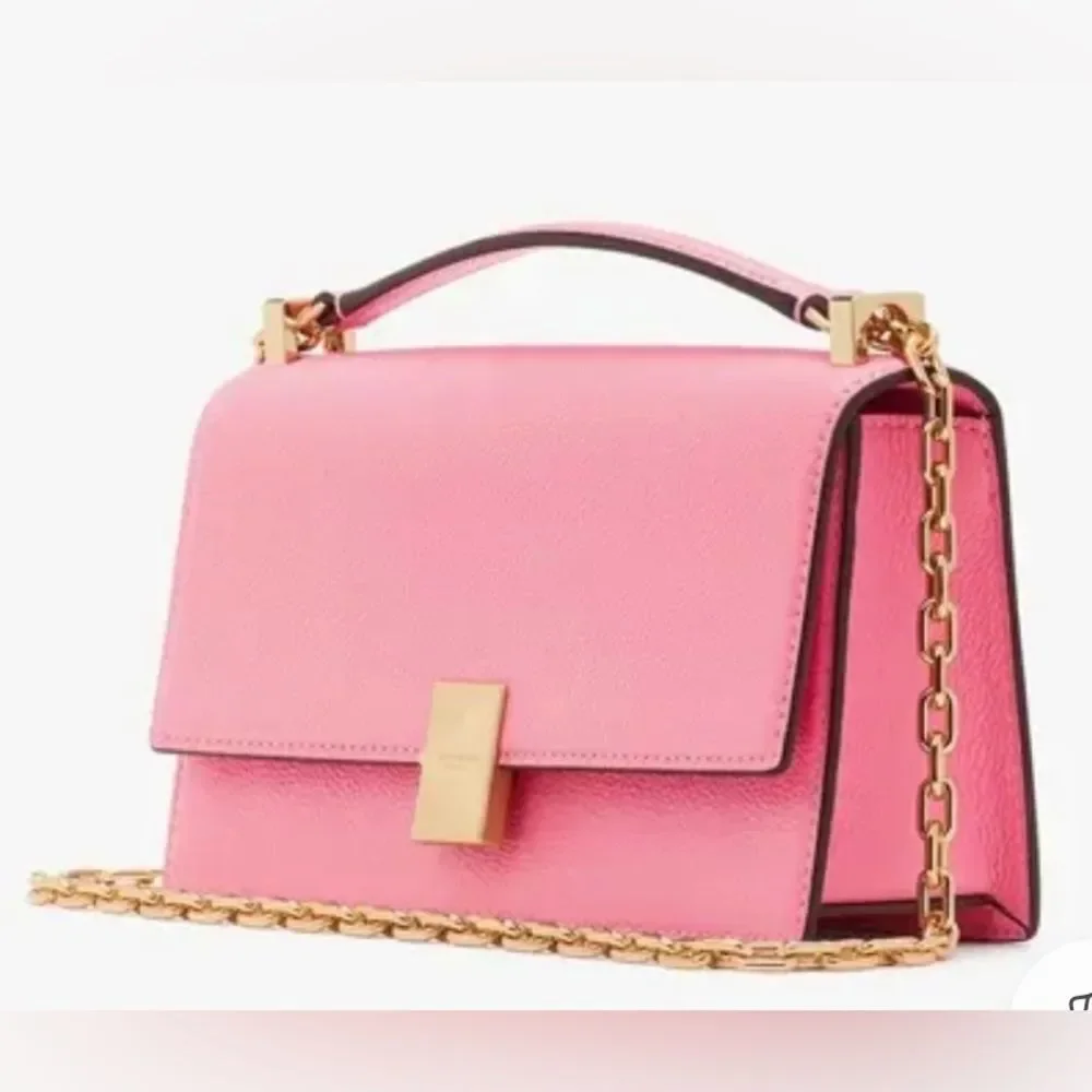 Kate Spade ♠️ Pink Leather Crossbody Bag; New with dust bag! PERFECT CONDITION!